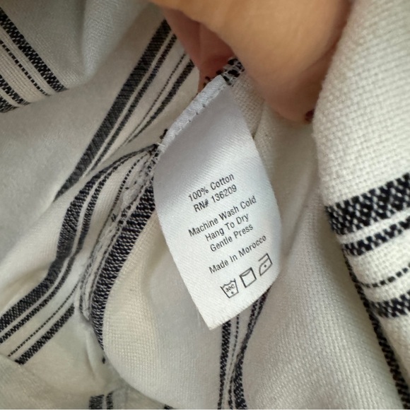 Hatch Women’s Cotton Maternity Striped Top - 1 - Picture 4 of 4